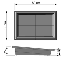 Cargar imagen en el visor de la galería, Mezclera Rectangular de 28 litros